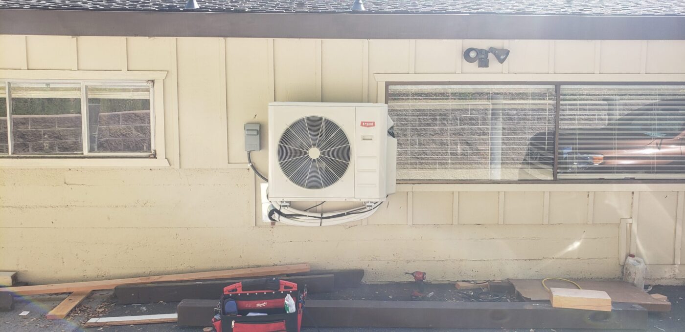 Professional Condenser Install