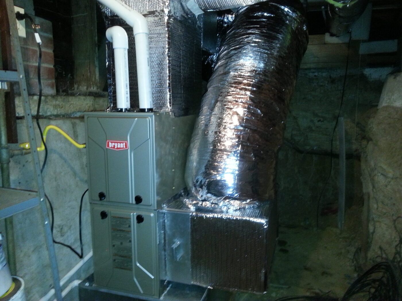 95% Efficiency Furnace Install